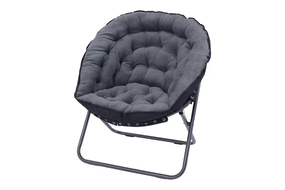 Стул-кресло складное Cozy, черный Homium chair8black