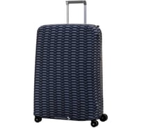 Чехол для чемодана ROUTEMARK Chrome in black M/L (SP500) Хром500-M/L