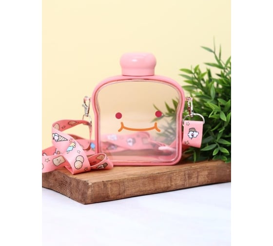 Бутылка ilikegift Bread slice, pink, 380 мл YF2205-03 1