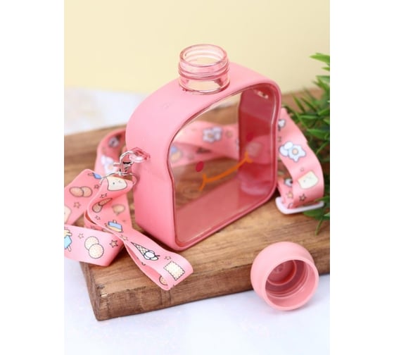 Бутылка ilikegift Bread slice, pink, 380 мл YF2205-03