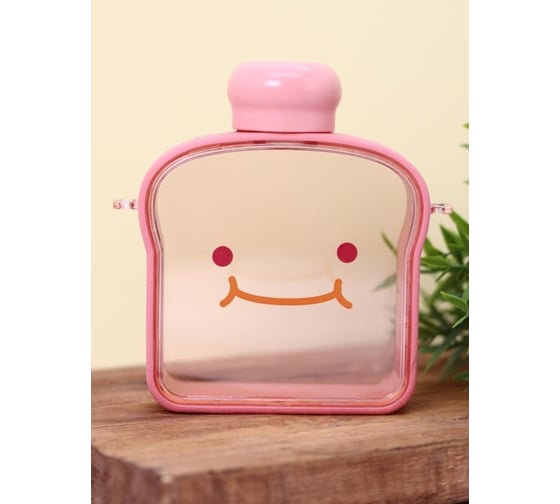 Бутылка ilikegift Bread slice, pink, 380 мл YF2205-03