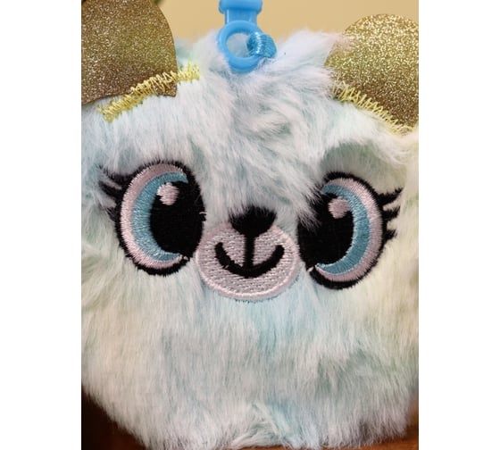 Брелок-блокнот плюшевый ilikegift Nice cat, blue 3739091