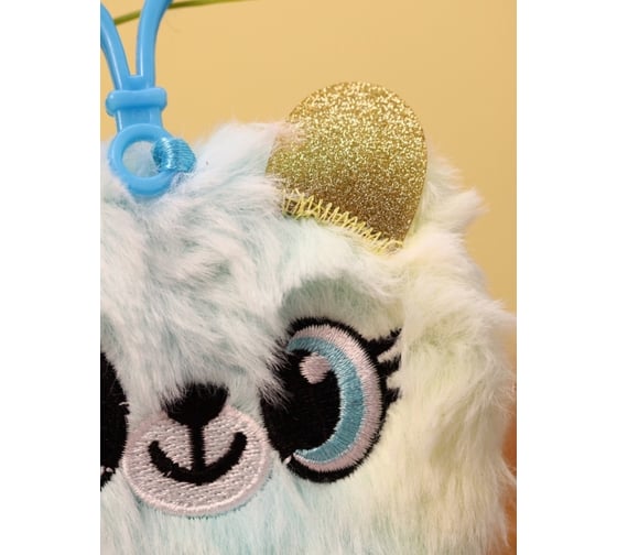 Брелок-блокнот плюшевый ilikegift Nice cat, blue 3739091