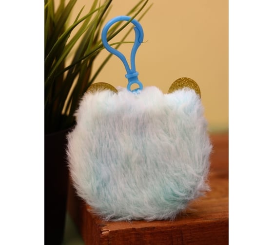 Брелок-блокнот плюшевый ilikegift Nice cat, blue 3739091