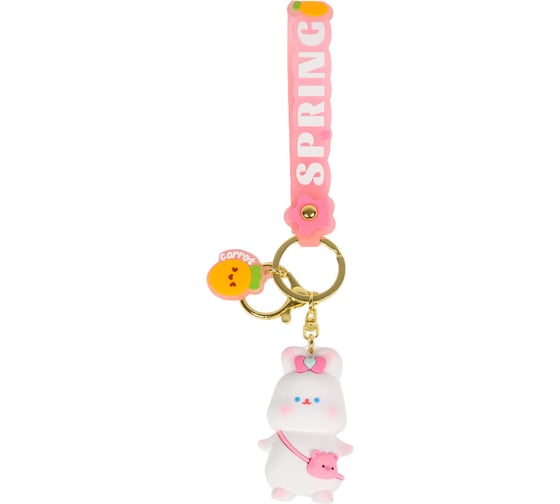 Брелок ilikegift Bunny's journey, pink 760085-01