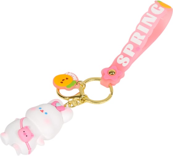 Брелок ilikegift Bunny's journey, pink 760085-01