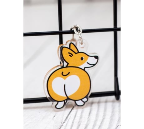 Брелок ilikegift Corgi and popka ilikegift 15706