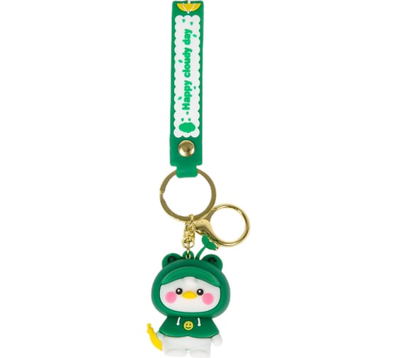 Брелок ilikegift Duck on a walk, green 760092-02 1
