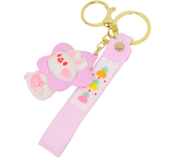 Брелок ilikegift Flower bunny, pink 760090-02 1