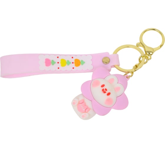 Брелок ilikegift Flower bunny, pink 760090-02