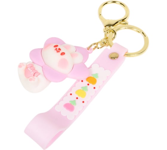 Брелок ilikegift Flower bunny, pink 760090-02
