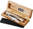 Нож Opinel №8, нержавеющая сталь, полированный клинок, рукоять светлый рог буйвола, дерев. футляр, 000980 2