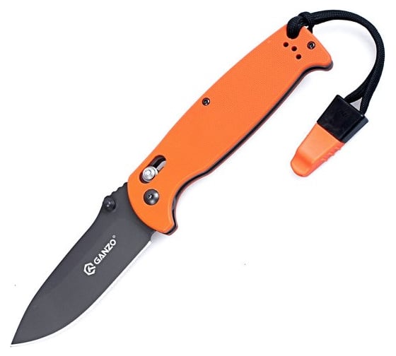 Нож Ganzo G7413-WS оранжевый, G7413-OR-WS 1