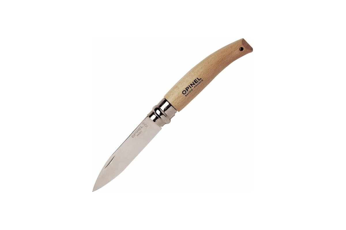 Садовый нож Opinel №8, нержавеющая сталь, блистер, 001216 - выгодная ...