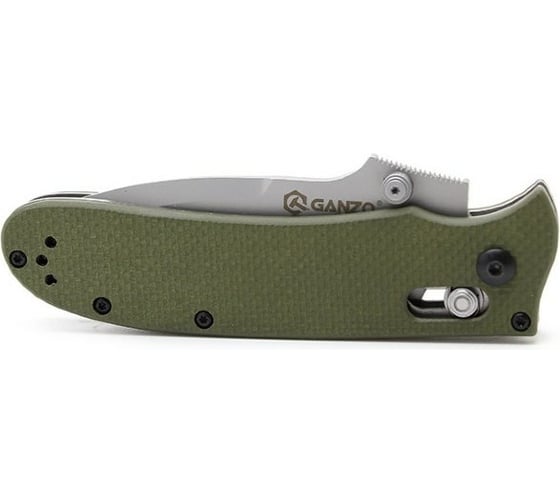 Нож Ganzo G704 зеленый, G704-GR