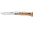 Нож Opinel №8 Alpine adventures, нержавеющая сталь, рукоять дуб, гравировка пеший туризм, 002186 1