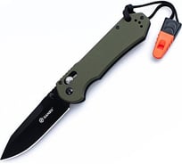 Нож Ganzo G7453-WS зеленый, G7453-GR-WS