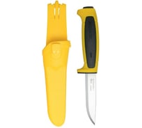 Нож Morakniv Basic 546 2020 Edition нержавеющая сталь, пласт. ручка желтая чер. вставка, 13712