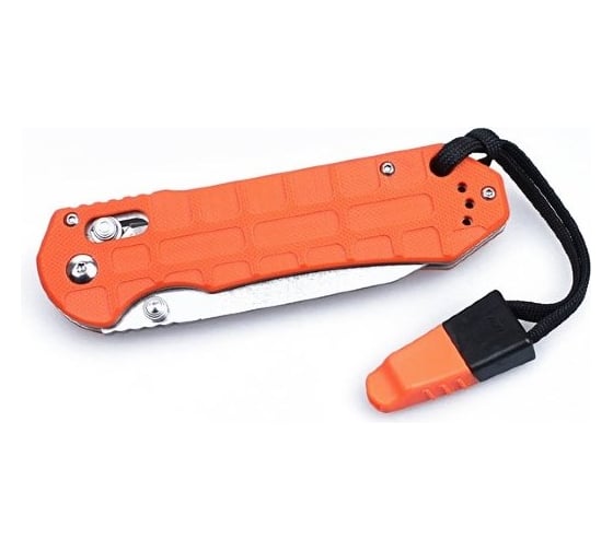 Нож Ganzo G7452P-WS оранжевый, G7452P-OR-WS