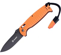 Нож Ganzo G7413P-WS оранжевый, G7413P-OR-WS
