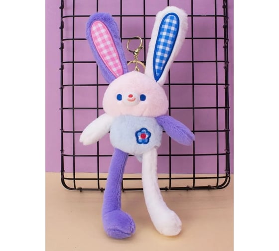Брелок ilikegift Rainbow bunny, blue YZ-60-03 1