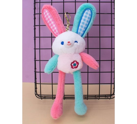 Брелок ilikegift Rainbow bunny, pink YZ-60-02 1