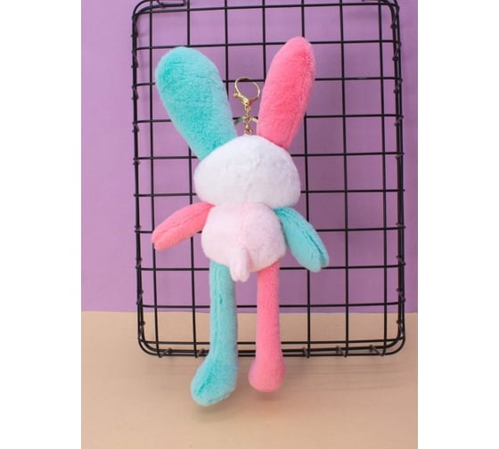 Брелок ilikegift Rainbow bunny, pink YZ-60-02
