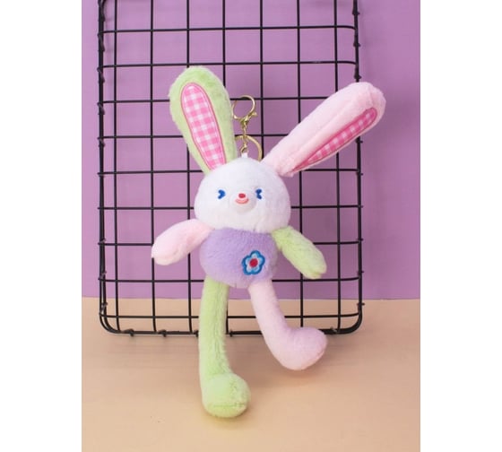 Брелок ilikegift Rainbow bunny, purple YZ-60-01 1