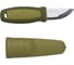 Нож Morakniv Eldris, нержавеющая сталь, цвет зеленый, ножны, шнурок, огниво, 13521 1