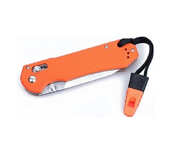 Нож Ganzo G7452-WS оранжевый, G7452-OR-WS