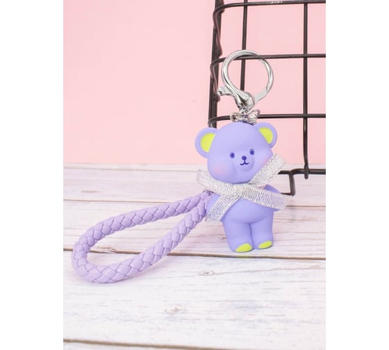 Брелок ilikegift Bear bow, purple YSK01874-04