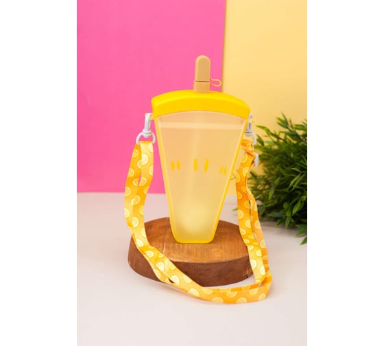Бутылка ilikegift Slice orange, yellow, 320 мл 2002-02 1