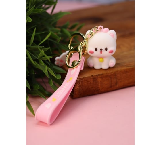 Брелок ilikegift Sweet paw, pink 760097-02 1