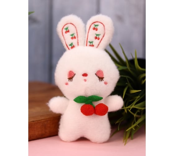 Брелок ilikegift Teddy bunny, white 760101-02