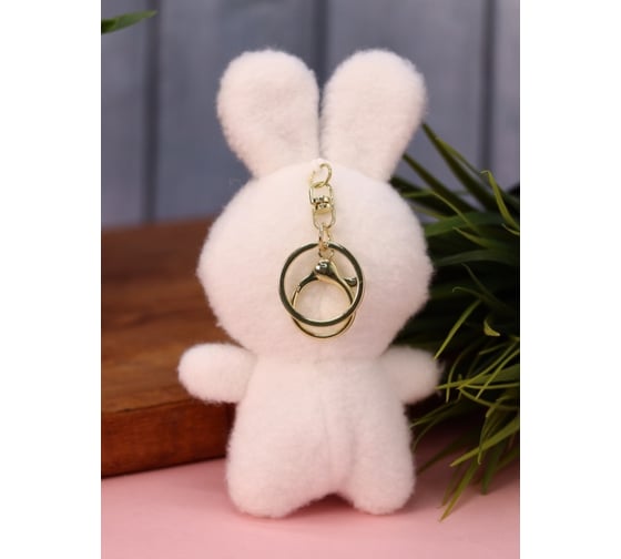 Брелок ilikegift Teddy bunny, white 760101-02