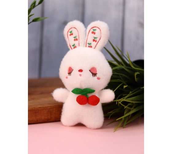 Брелок ilikegift Teddy bunny, white 760101-02