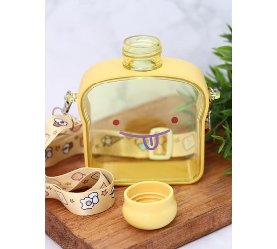 Бутылка ilikegift Bread slice, yellow, 380 мл YF2205-01