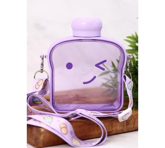 Бутылка ilikegift Bread slice, purple, 380 мл YF2205-04