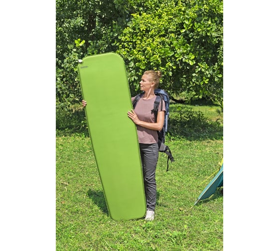 Самонадувающийся спальный коврик каремат BestWay TerrainLite 183x51x2.5 см 69620 BW