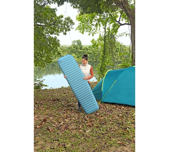 Самонадувающийся спальный коврик каремат BestWay TerrainPro 183x51x5.1 см 69621 BW