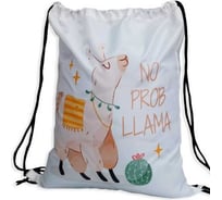 Мешок для обуви Witerra МО-7(210) Лама NO PROB LLAMA(23) 41x49 см 110009
