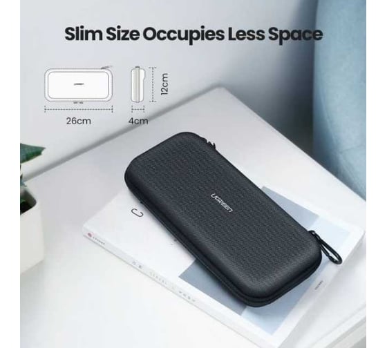Органайзер для Nintendo UGREEN LP174 (50974) Portable Case for Nintendo Switch черный 50974_