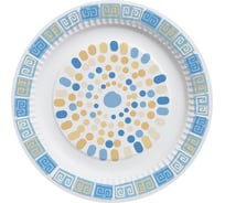 Набор бумажных тарелок ND Play Мозаика, 6 шт, 180 мм 302980