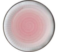Набор бумажных тарелок ND Play Керамика розовая в т/у пленке, 6 шт, 230 мм 309940
