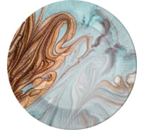 Набор бумажных тарелок ND Play Смола серая, 6 шт, 180 мм 308351