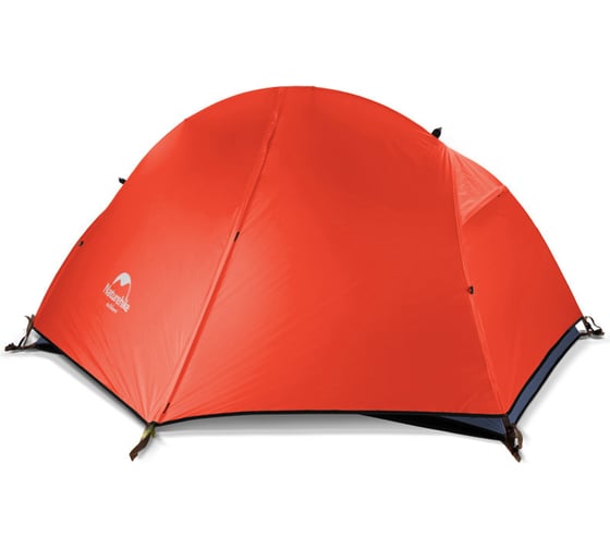 Палатка одноместная сверхлегкая Naturehike NH18A095-D, + коврик, 210T, красный 6975641886488