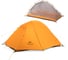 Палатка одноместная сверхлегкая Naturehike NH18A095-D, + коврик, 20D, оранжевый 6975641886495 2