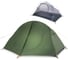 Палатка одноместная сверхлегкая Naturehike NH18A095-D коврик, 20D, зеленый 6927595735671 3
