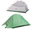 Палатка одноместная сверхлегкая Naturehike Сloud up NH18T010-T + коврик, 20D, зеленый 6927595765678 2