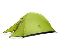 Палатка одноместная сверхлегкая Naturehike Сloud up NH18T010-T +коврик, 20D, светло-зеленый 6927595730515